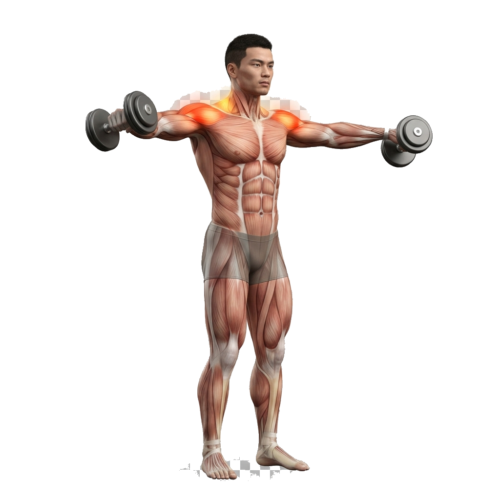 Lu Xiaojun lateral anatomy diagram.